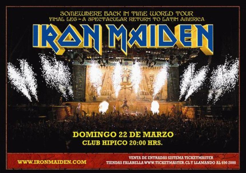 Iron Maiden en Chile 2009